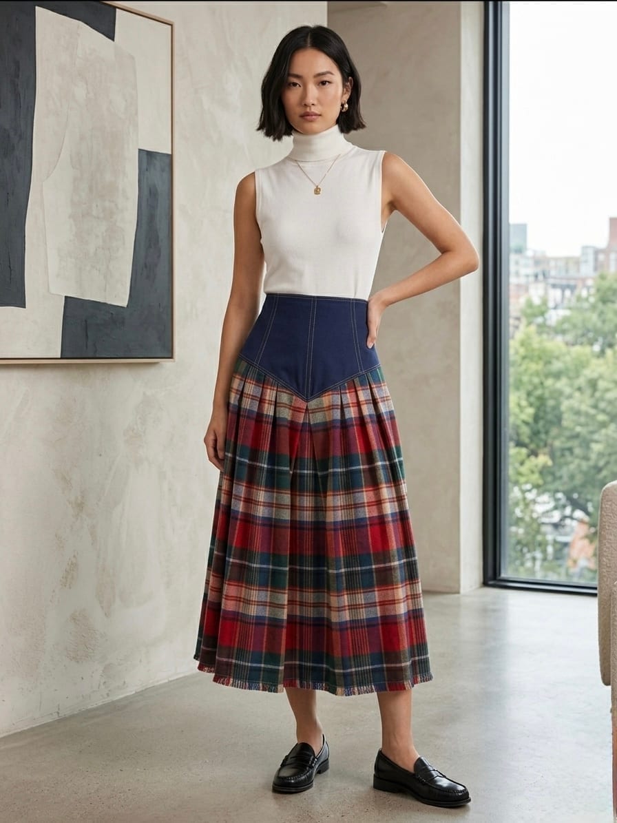 Oxford Edge Skirt 2